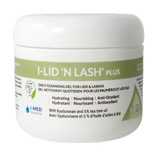 I-Lid 'N Lash Plus Tea Tree Oil Wipes (60)